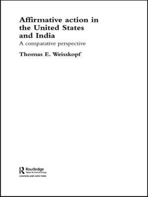 cover image of Affirmative Action in the United States and India